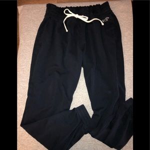 Hollister High Rise Sweats Joggers Medium Navy